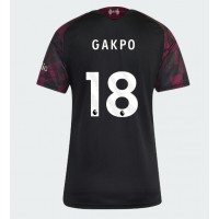 Liverpool Cody Gakpo #18 Tretí Ženy futbalový dres 2026-27 Krátky Rukáv